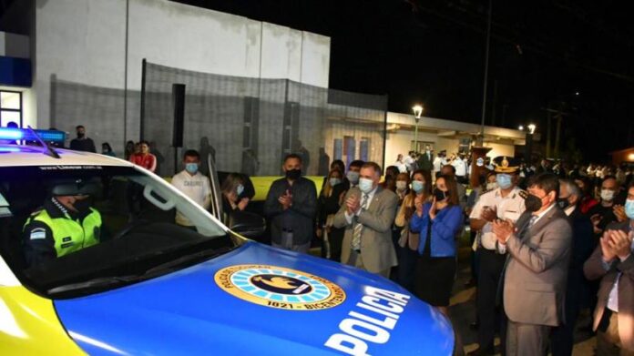 Jaldo entregó equipamiento para reforzar la seguridad en Alderetes