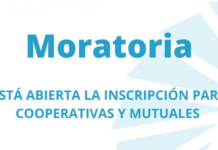 Lanzan una preadmisión de moratoria para Cooperativas y Mutuales Lanzan una preadmisión de moratoria para Cooperativas y Mutuales