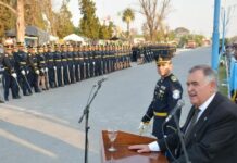 «Hay una decisión de seguir invirtiendo en Seguridad; es una política de Estado» "Hay una decisión de seguir invirtiendo en Seguridad; es una política de Estado"
