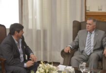 Jaldo recibió al intendente de Alderetes para analizar las obras de esa ciudad Jaldo recibió al intendente de Alderetes para analizar las obras de esa ciudad