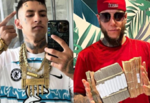 Alex Caniggia y L-Gante enfrentados en las redes sociales: burlas y fuertes amenazas Alex Caniggia y L-Gante enfrentados en las redes sociales: burlas y fuertes amenazas