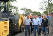 Jaldo supervisó obras de pavimentación en San Pedro de Colalao Jaldo supervisó obras de pavimentación en San Pedro de Colalao