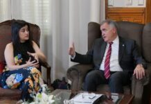 El Gobernador y Carmela Moreau dialogaron sobre políticas inclusivas El Gobernador y Carmela Moreau dialogaron sobre políticas inclusivas