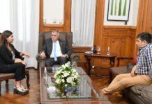 Jaldo y Maia Martínez trabajan en conjunto para asistir al interior Jaldo y Maia Martínez trabajan en conjunto para asistir al interior