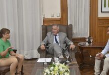 El Gobernador recibió en su despacho a la diputada Mabel Carrizo El Gobernador recibió en su despacho a la diputada Mabel Carrizo
