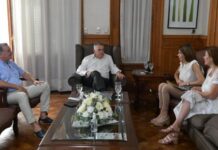 Jaldo recibió al titular del Ersept junto a la legisladora Najar y la concejal Morghenstein Jaldo recibió al titular del Ersept junto a la legisladora Najar y la concejal Morghenstein