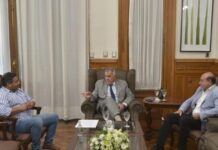Jaldo se reunió con el legislador Gómez y el comisionado de Manuela Pedraza Jaldo se reunió con el legislador Gómez y el comisionado de Manuela Pedraza