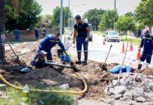 Concepción: SAT reforzó redes de agua en barrio Parque y alrededores Concepción: SAT reforzó redes de agua en barrio Parque y alrededores