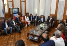 Jaldo y Manzur se reunieron con intendentes y referentes del este tucumano Jaldo y Manzur se reunieron con intendentes y referentes del este tucumano
