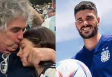 Tras la victoria de Argentina, Rodrigo De Paul le dedicó un cariñoso mensaje al papa de Tini Stoessel Tras la victoria de Argentina, Rodrigo De Paul le dedicó un cariñoso mensaje al papa de Tini Stoessel