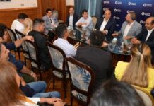 Manzur recibió a dirigentes del departamento Simoca Manzur recibió a dirigentes del departamento Simoca