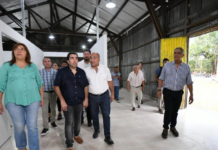 Manzur recorrió e inauguró obras en Villa Quinteros Manzur recorrió e inauguró obras en Villa Quinteros