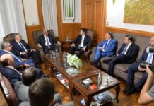Manzur se reunió con Jaldo antes de reasumir como titular de la gobernación Manzur se reunió con Jaldo antes de reasumir como titular de la gobernación