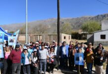 Con obras de pavimento, urbanizan los barrios de Tafí del Valle Con obras de pavimento, urbanizan los barrios de Tafí del Valle