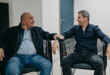 Cumbre política entre Manzur y Uñac en San Juan Cumbre política entre Manzur y Uñac en San Juan
