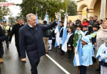 Jaldo participó de los festejos por el Día de la Bandera en Trancas Jaldo participó de los festejos por el Día de la Bandera en Trancas