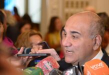 Manzur saludó a los periodistas en su día Manzur saludó a los periodistas en su día