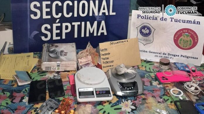 Allanaron una vivienda y encontraron drogas listas para su comercialización