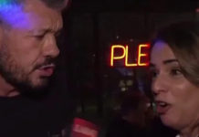 Marina Calabró y Marcelo Tinelli protagonizaron un tenso encuentro cara a cara Marina Calabró y Marcelo Tinelli protagonizaron un tenso encuentro cara a cara
