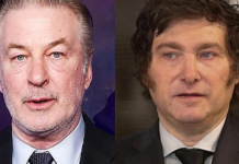 Alec Baldwin causa polémica al comparar a Milei con un asesino serial de Nueva York Alec Baldwin causa polémica al comparar a Milei con un asesino serial de Nueva York