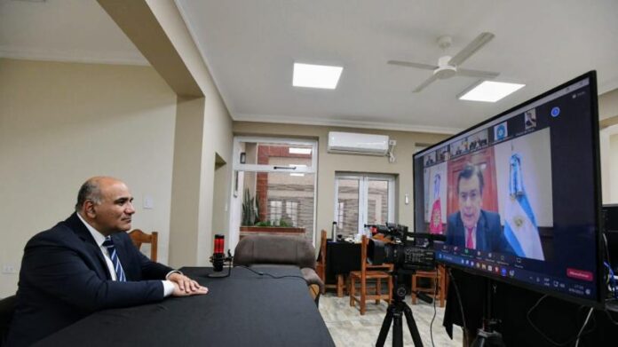 El Gobernador participó de la reunión con sus pares del Norte Grande