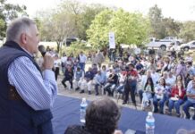 Jaldo firmó convenios por 11 millones de dólares para obras de riego Jaldo firmó convenios por 11 millones de dólares para obras de riego