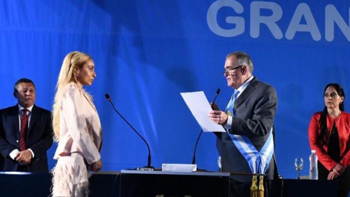 Jaldo le tomó juramento a la nueva intendenta Raquel Graneros