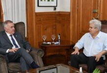 Jaldo y Hugo Brito de ATEP analizaron la realidad nacional Jaldo y Hugo Brito de ATEP analizaron la realidad nacional