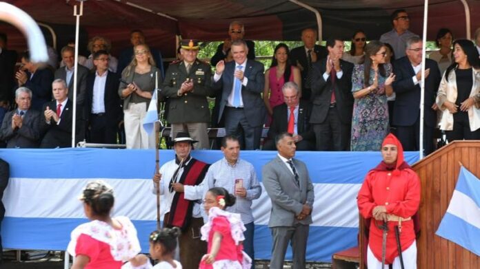 Jaldo participó de los actos por el 211º aniversario de la Batalla de Salta