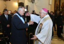 Jaldo participó del Solemne Tedeum en la Catedral