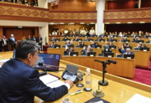 El cruce entre dos legisladores peronistas en plena sesión: «Después hablaremos»