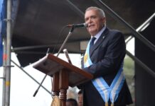 Jaldo encabezó el acto central por los 83 años del Instituto de Enseñanza de la Policía
