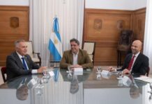 JALDO SE REUNIÓ CON LISANDRO CATALÁN EN BUENOS AIRES