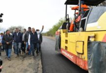 Avanza la recuperación de la Ruta 307 y del puente sobre el río Santa María