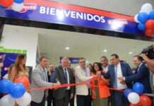 Jaldo acompañó la inauguración de una nueva sucursal del supermercado El Marqués