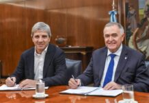 Jaldo y Caputo conciliaron deudas entre la Nación y la Provincia