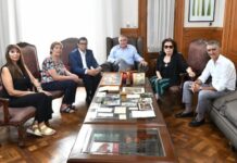 Jaldo se reunió con representantes de la Fundación Museo Casa Gobernador Riera
