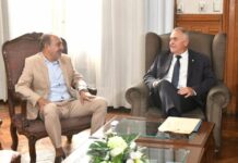 El Gobernador recibió al intendente de Burruyacú, Jorge Leal