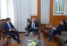 Con Acevedo y Mansilla, Jaldo trazó lineamientos para la nueva etapa de gestión