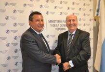 Darío Monteros y Washington Navarro avanzan en un convenio para acercar la justicia al interior
