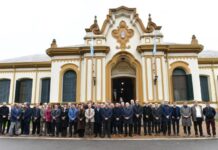 Jaldo inauguró obras en Bella Vista y entregó vehículos