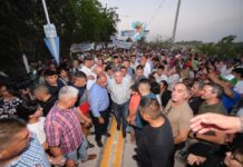 Alto Verde concluyó con las obras de pavimento y alumbrado público