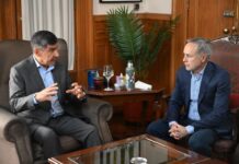 Acevedo y Cabral analizaron el avance de obra en distintos emprendimientos habitacionales