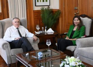 Jaldo y Mendoza coordinaron agenda legislativa para defender los intereses de Tucumán en el Senado