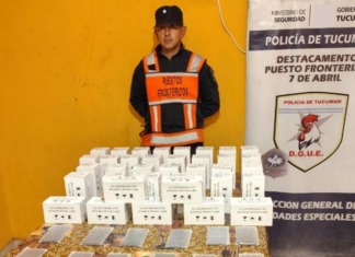 Decomisan componentes electrónicos sin aval aduanero