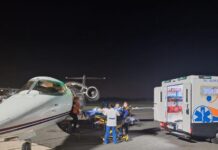 El avión sanitario trasladó a una paciente de 3 años hacia Buenos Aires
