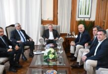 Jaldo recibió a autoridades nacionales para avanzar en la agenda agropecuaria