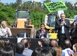 Jaldo y Chahla inician obra de desagües por más de $1400 millones