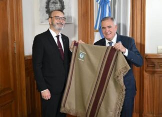 El Gobernador recibió al embajador de Ucrania y afianzó vínculos bilaterales
