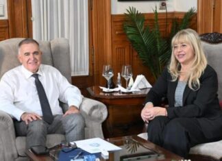El Gobernador visitará el martes a la intendenta Chahla